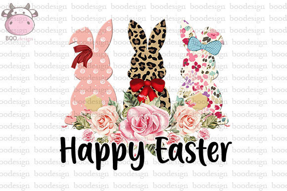 Download Leopard Easter Bunny PNG Sublimation - Easter Collection