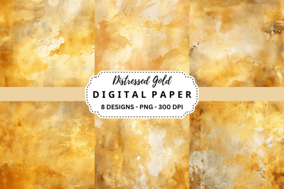 Download Watercolor Distressed Gold Background - Gold background Collection