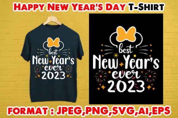Download Happy New Year's Day T- Shirt - New year's day Collection