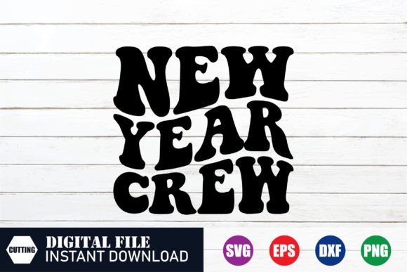 Download New Year Craw Svg, New Year's Day, 2024 - New year's day Collection