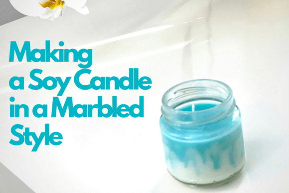 Download Making a Soy Candle in a Marbled Style - Style Collection