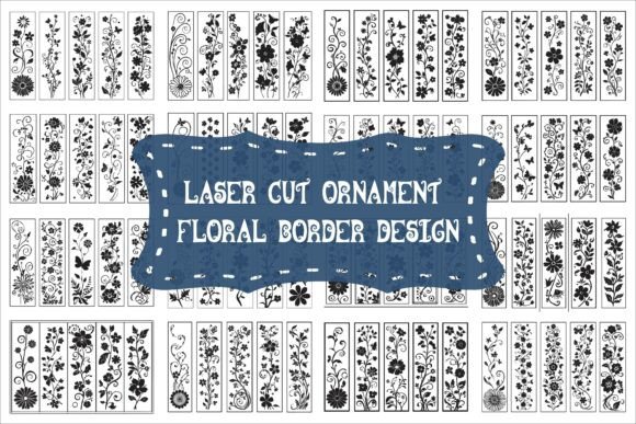 Download Laser Cut Ornamental Floral Border Ideas - Ornamental floral border Collection