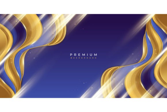 Download Luxury Blue and Gold Background - Gold background Collection