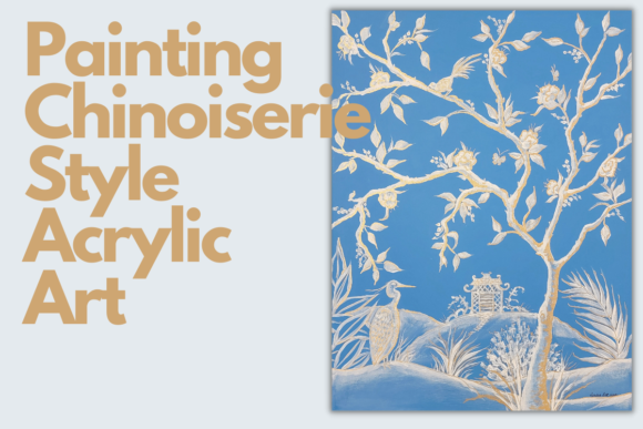 Download Painting Chinoiserie Style Acrylic Art - Style Collection
