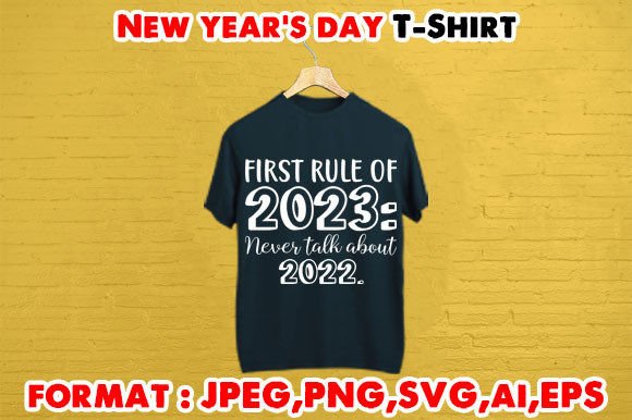Download Happy New Year's Day T- Shirt - New year's day Collection
