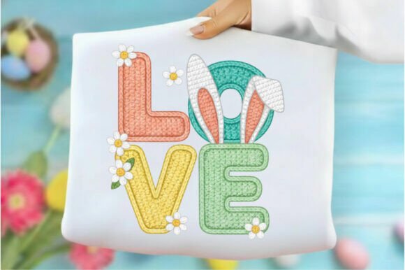 Download Yarn Crochet Easter Love PNG - Easter Collection